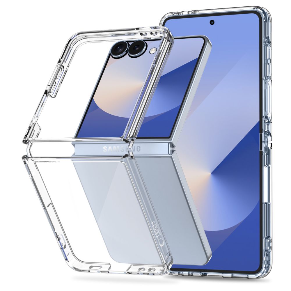 TechProtection Flex Galaxy Z Flip&nbsp;7 hoesje transparant
