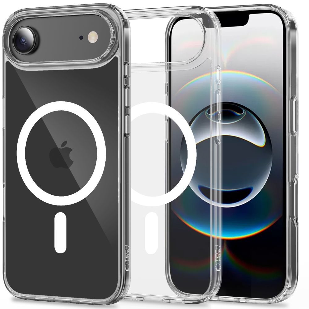 TechProtection Flex MagSafe iPhone 17 Air hoesje transparant