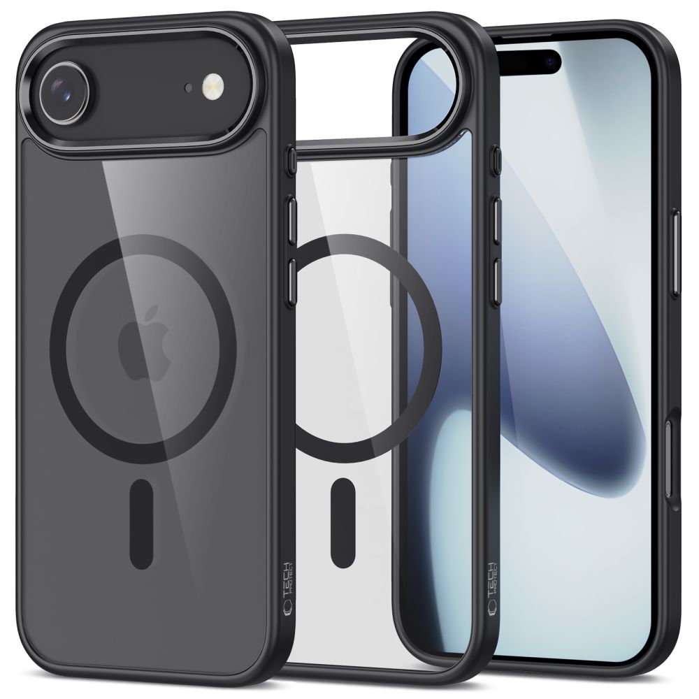 TechProtection MagSafe iPhone 17 Air hoesje zwart