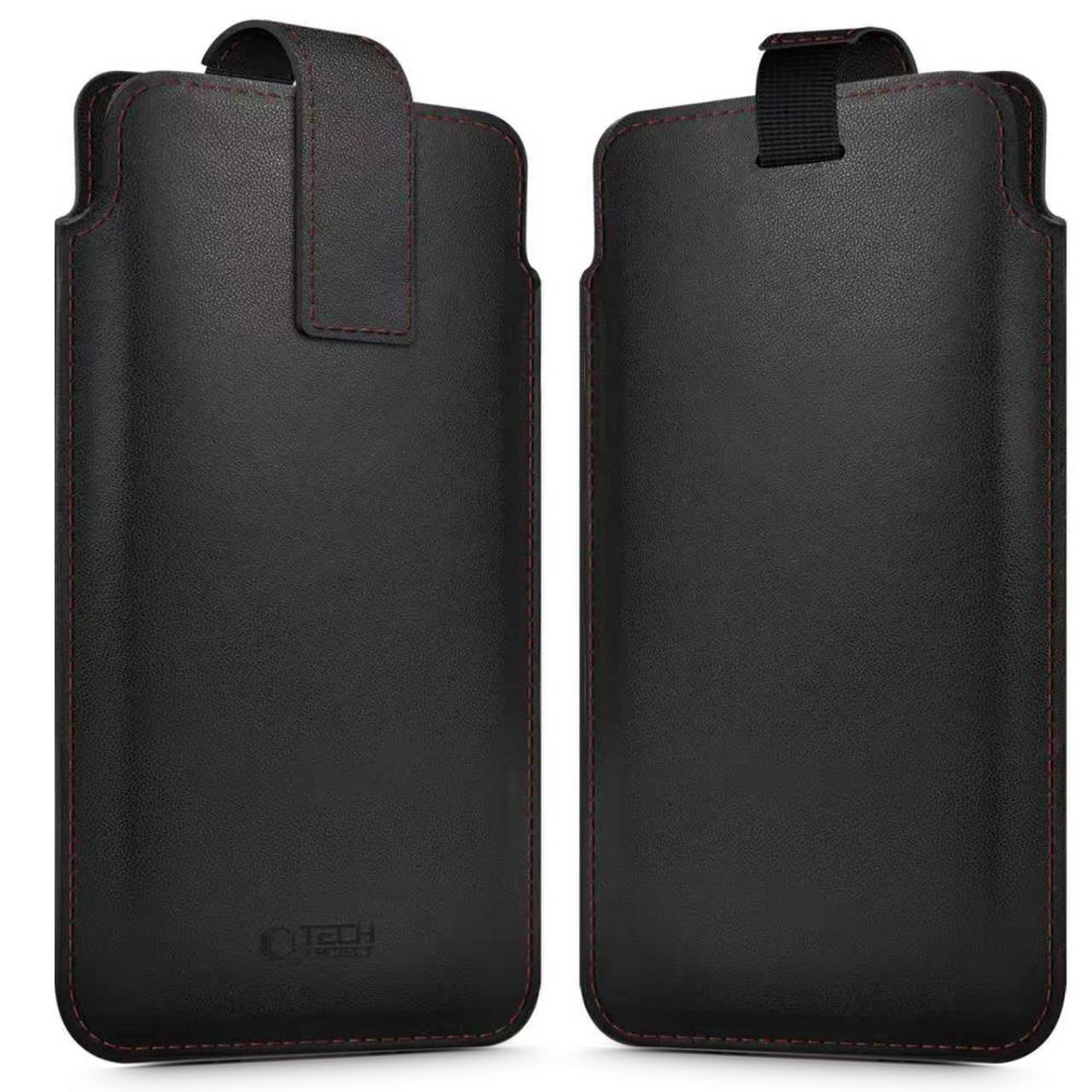 TechProtection universele iPhone 6,0 tot 6,9 inch sleeve zwart / rood