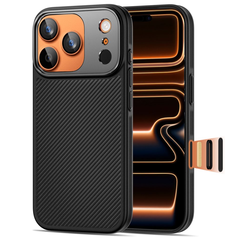 TechProtection Kevlar Aramid MagSafe iPhone 17 Pro hoesje