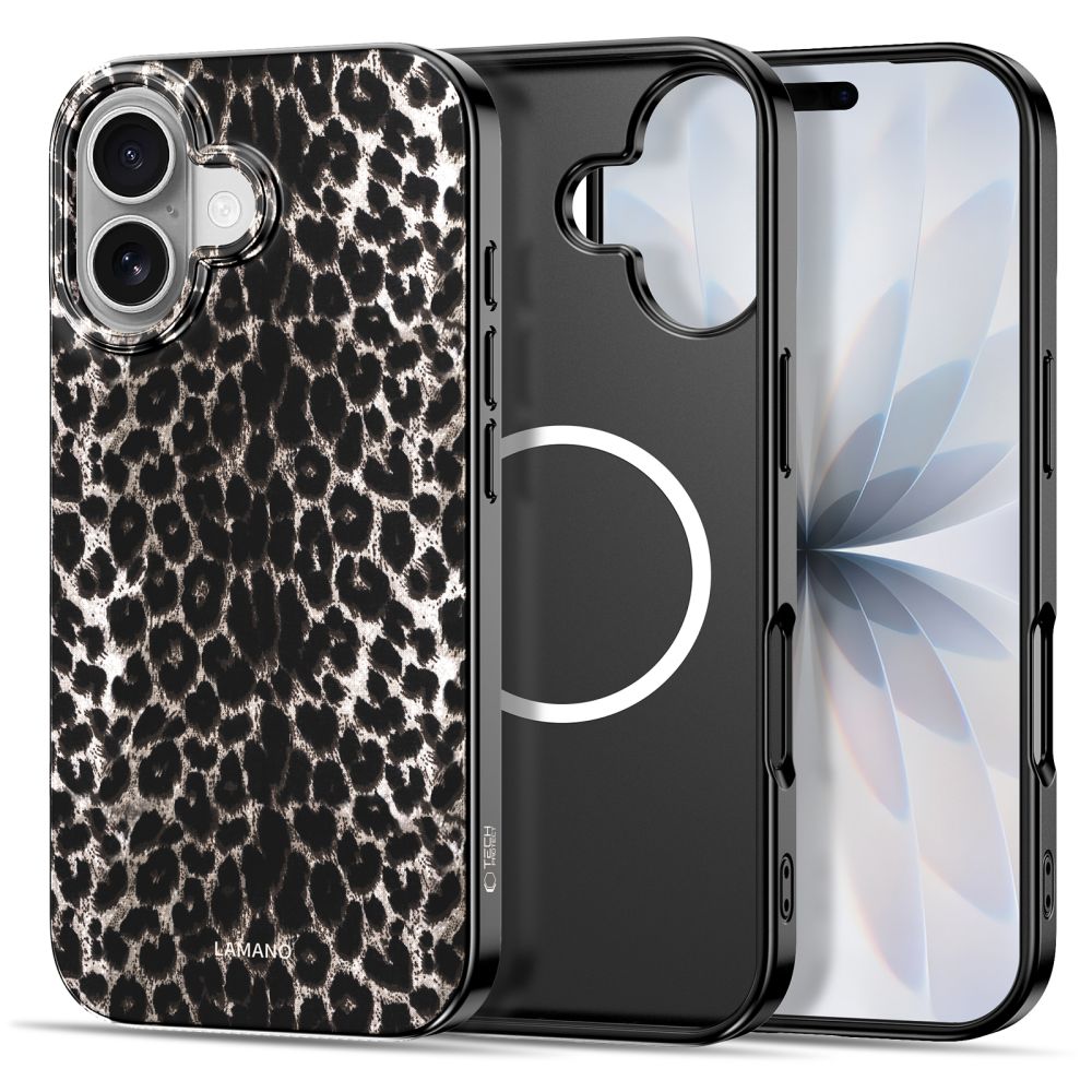 TechProtection MagSafe iPhone 17 hoesje lepoard