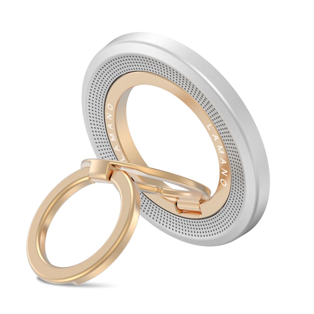 TechProtection MagSafe Ring stand baby titanium goud