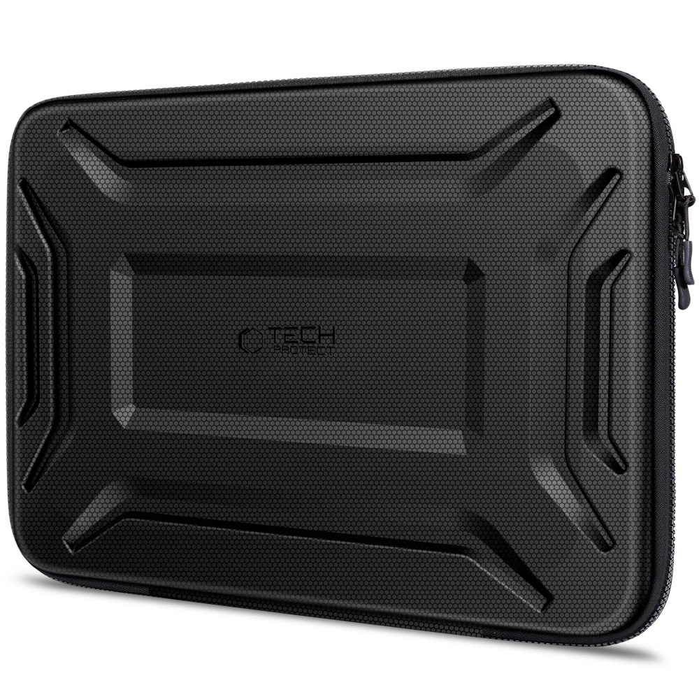 TechProtection Kevlar MacBook 15 / 16 inch sleeve zwart