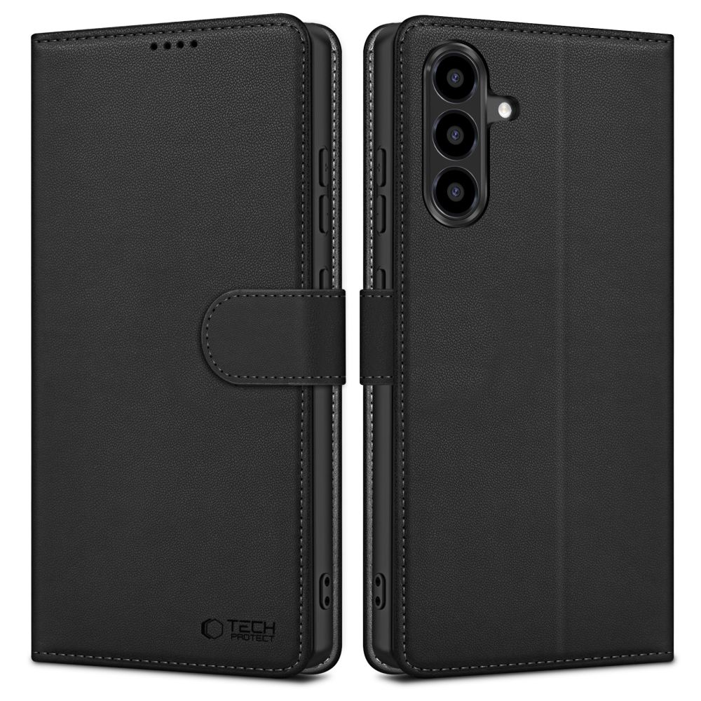TechProtection Wallet Galaxy A56 hoesje zwart