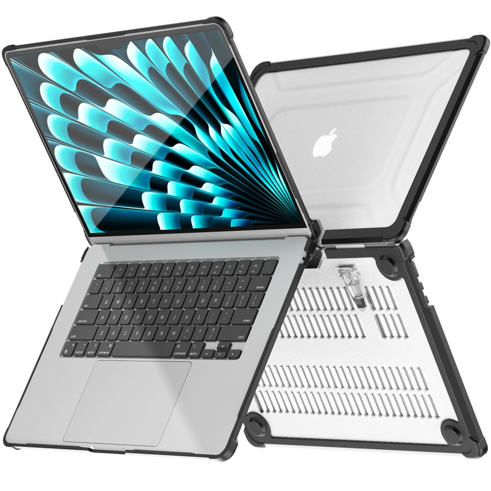 TechProtection Pro hardshell MacBook Air 15 inch hoesje doorzichtig