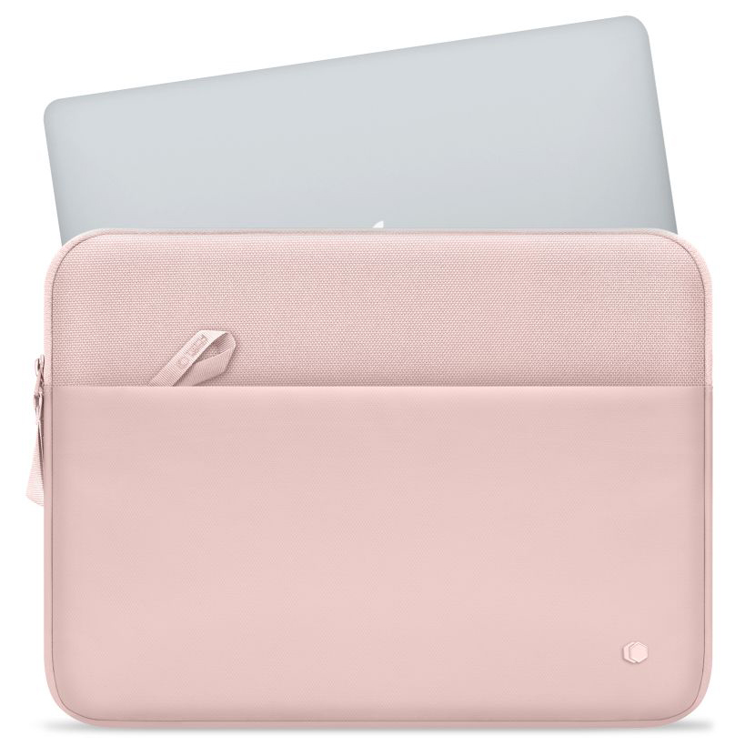 TechProtection Zipper MacBook 15 / 16 sleeve roze