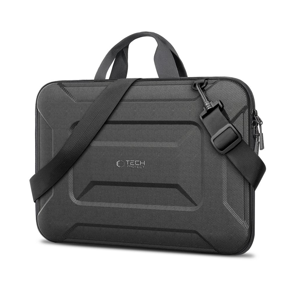 TechProtection Ranger MacBook 13 / 14 inch sleeve laptop tas zwart