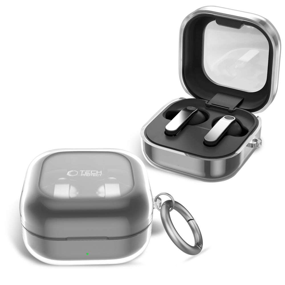 TechProtection Flex Galaxy Buds 4 / Galaxy Buds 4 Pro hoesje transparant