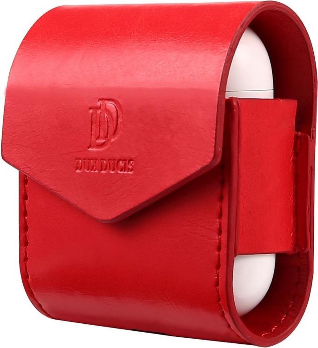 Duxducis AirPods hoes Rood
