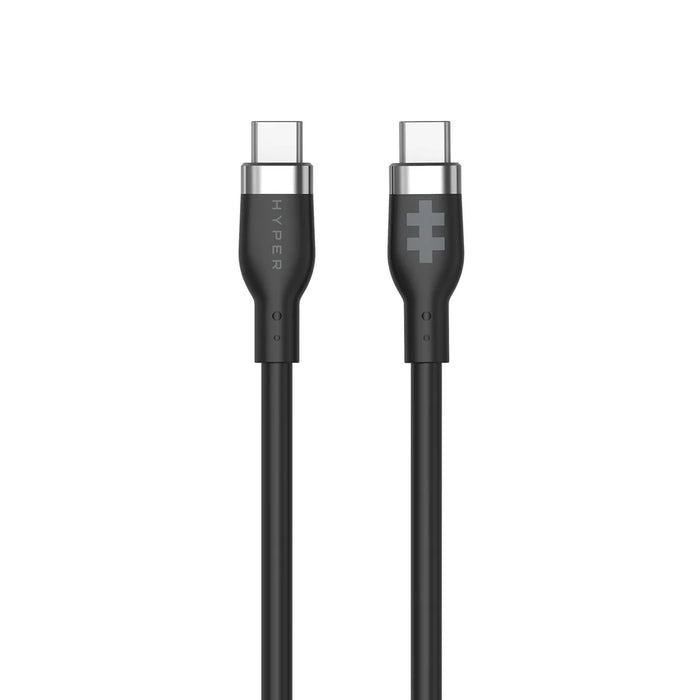 HyperDrive USB-C naar USB-C kabel 240 watt 1 meter zwart