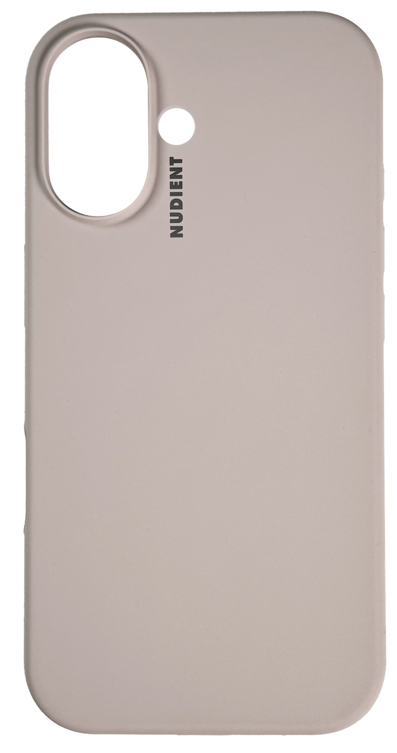 Nudient Base Case iPhone 16 Plus hoesje beige