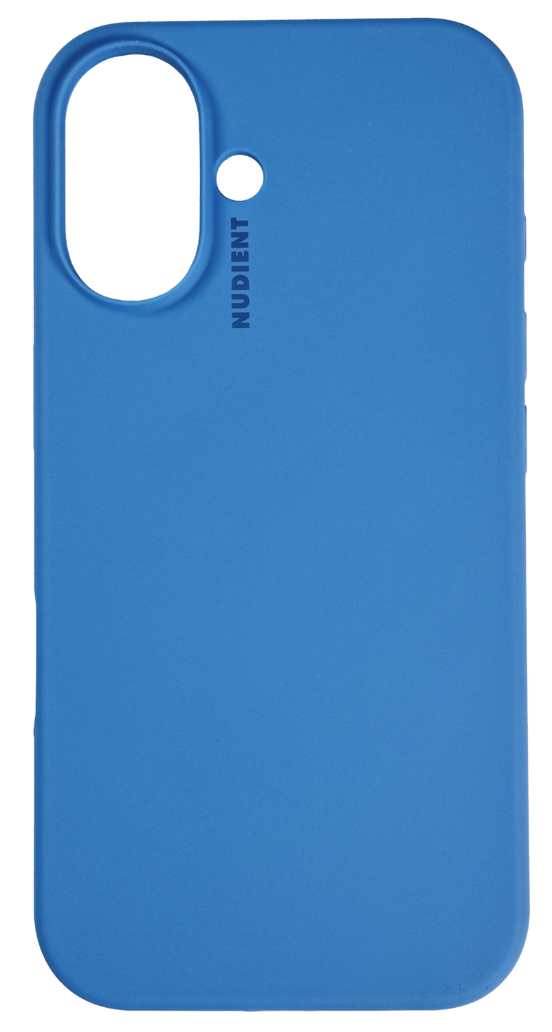 Nudient Base Case iPhone 16 Plus hoesje blauw