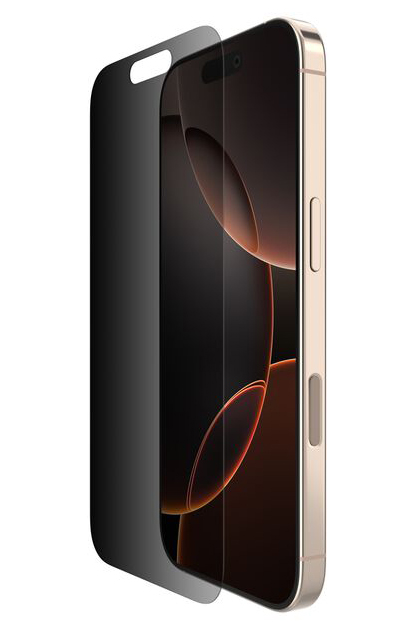 Belkin InvisiGlass Privacy iPhone 16 Pro glazen screenprotector