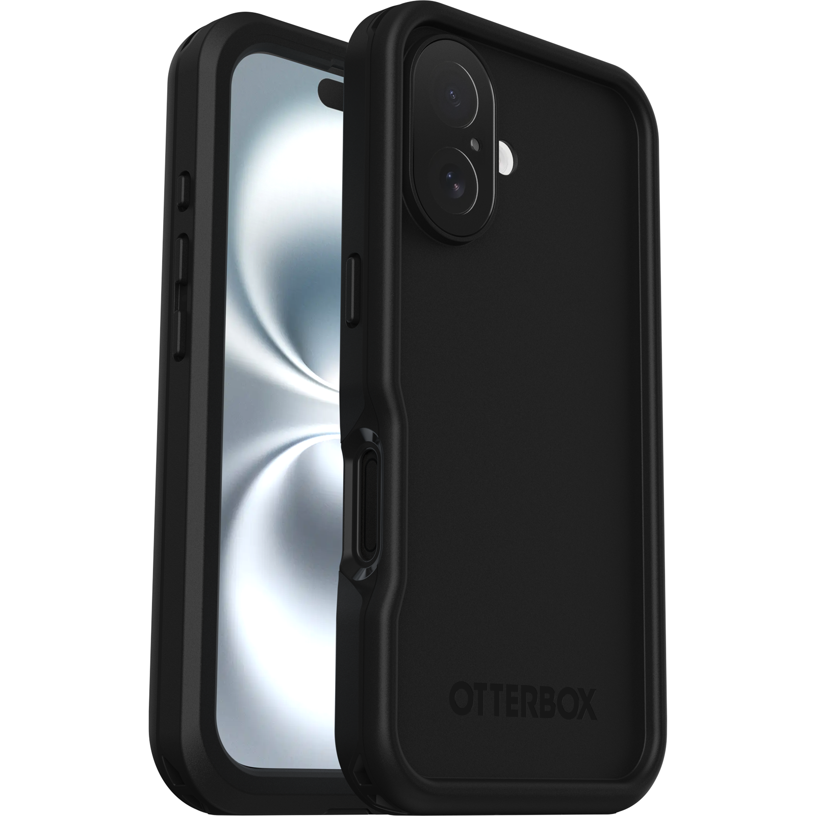 Otterbox Fre MagSafe iPhone 16 waterdichte hoesje zwart 