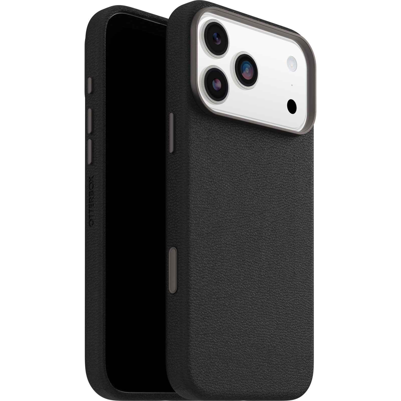 OtterBox Symmetry Leather iPhone 17 Pro Max hoesje zwart