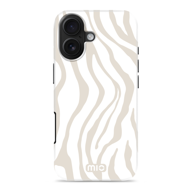 MIO MagSafe iPhone 17 hoesje Sandy Zebra