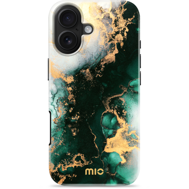 MIO MagSafe iPhone 17 hoesje Green Marble