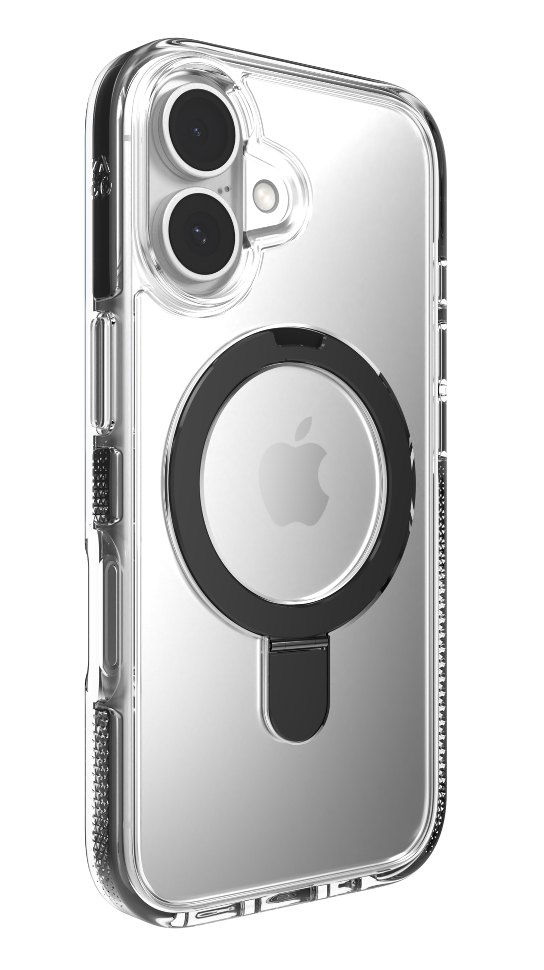 ZAGG Santa Cruz MagSafe iPhone 16 hoesje met ringstand zwart