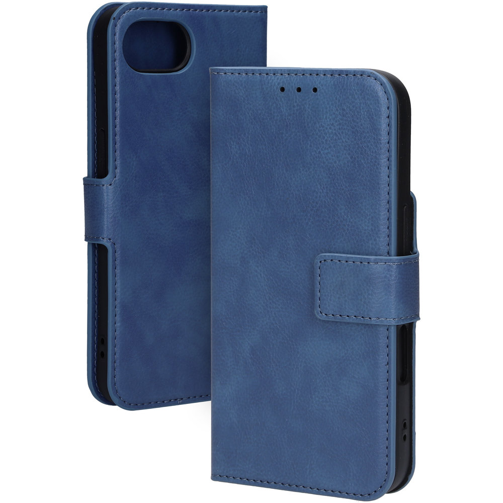 Mobiparts Classic Wallet iPhone 17e / 16e hoesje blauw