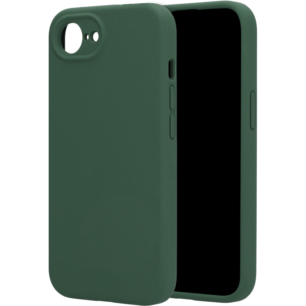 Mobiparts silicone iPhone 17e / 16e hoesje groen