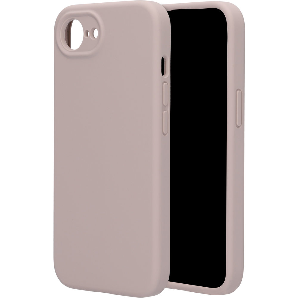 Mobiparts silicone iPhone 17e / 16e hoesje roze