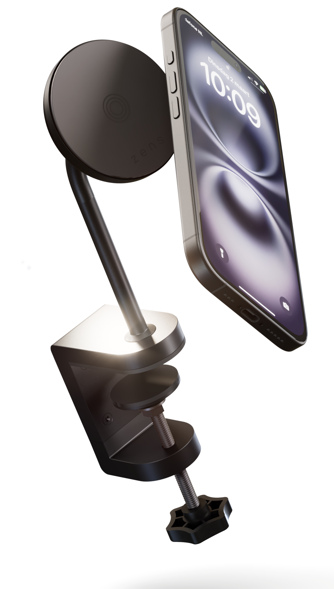 Zens Qi2 MagSafe draadloze oplader mount