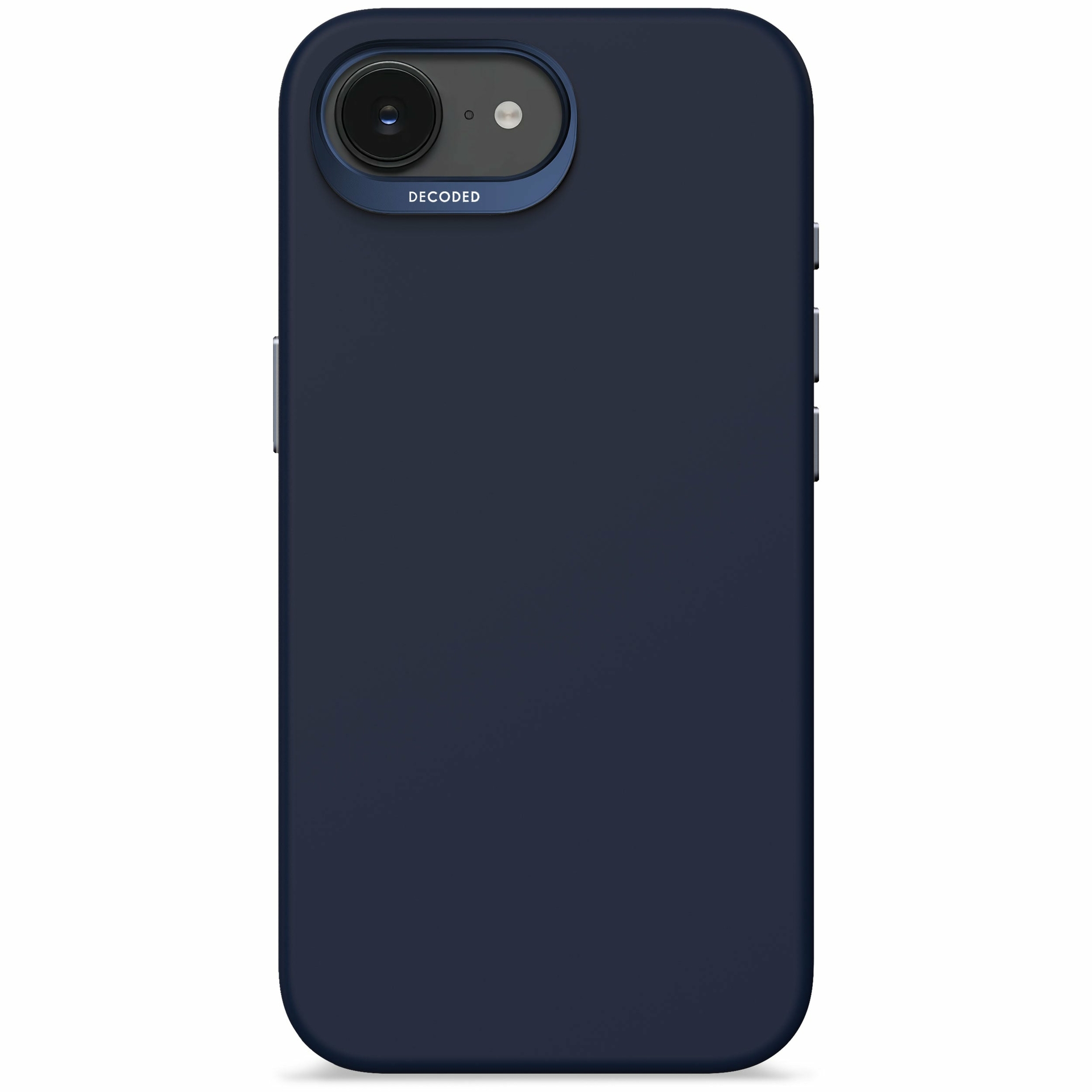 Decoded siliconen backcover iPhone 17e / 16e hoesje navy