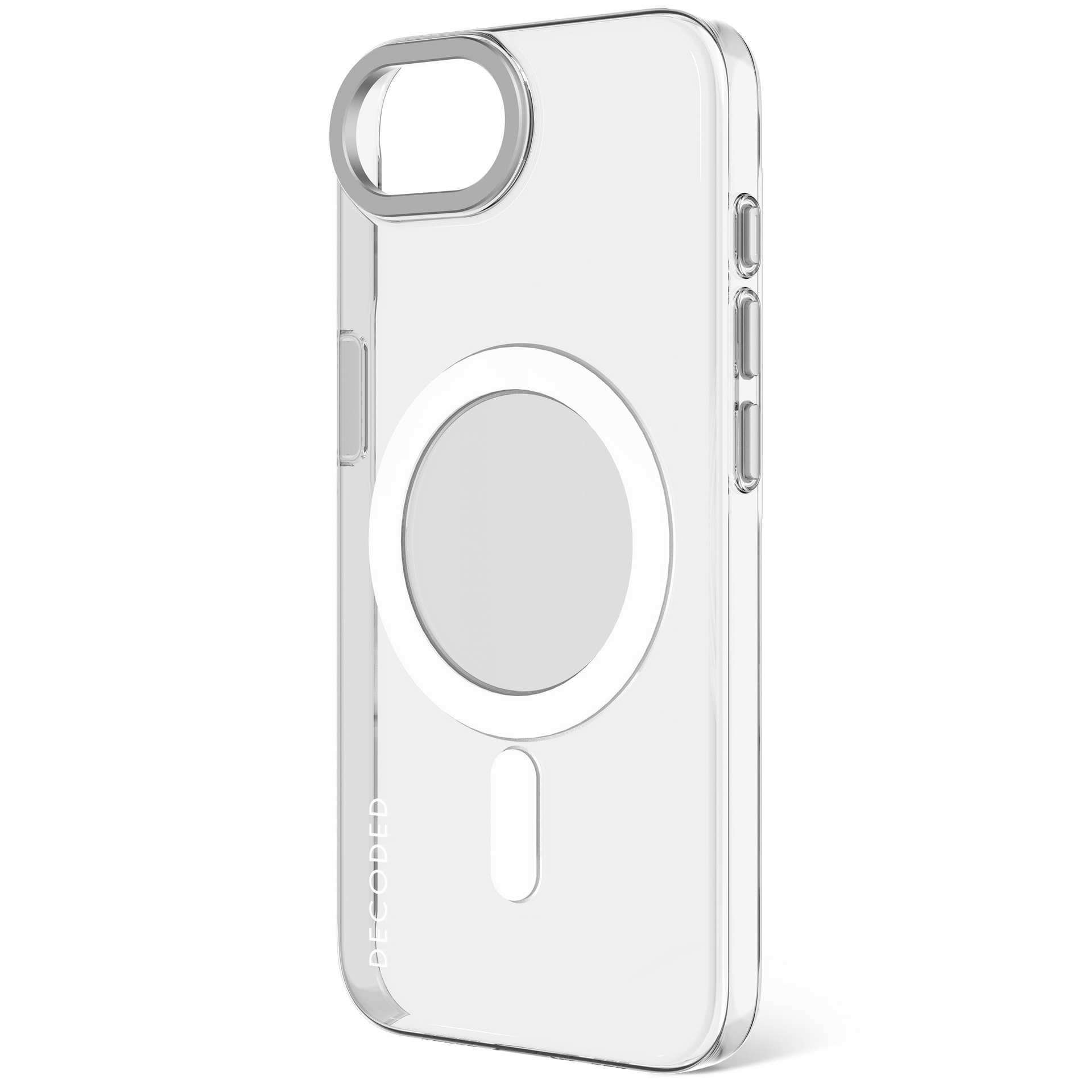 Decoded transparante MagSafe backcover iPhone 17e / 16e hoesje transparant