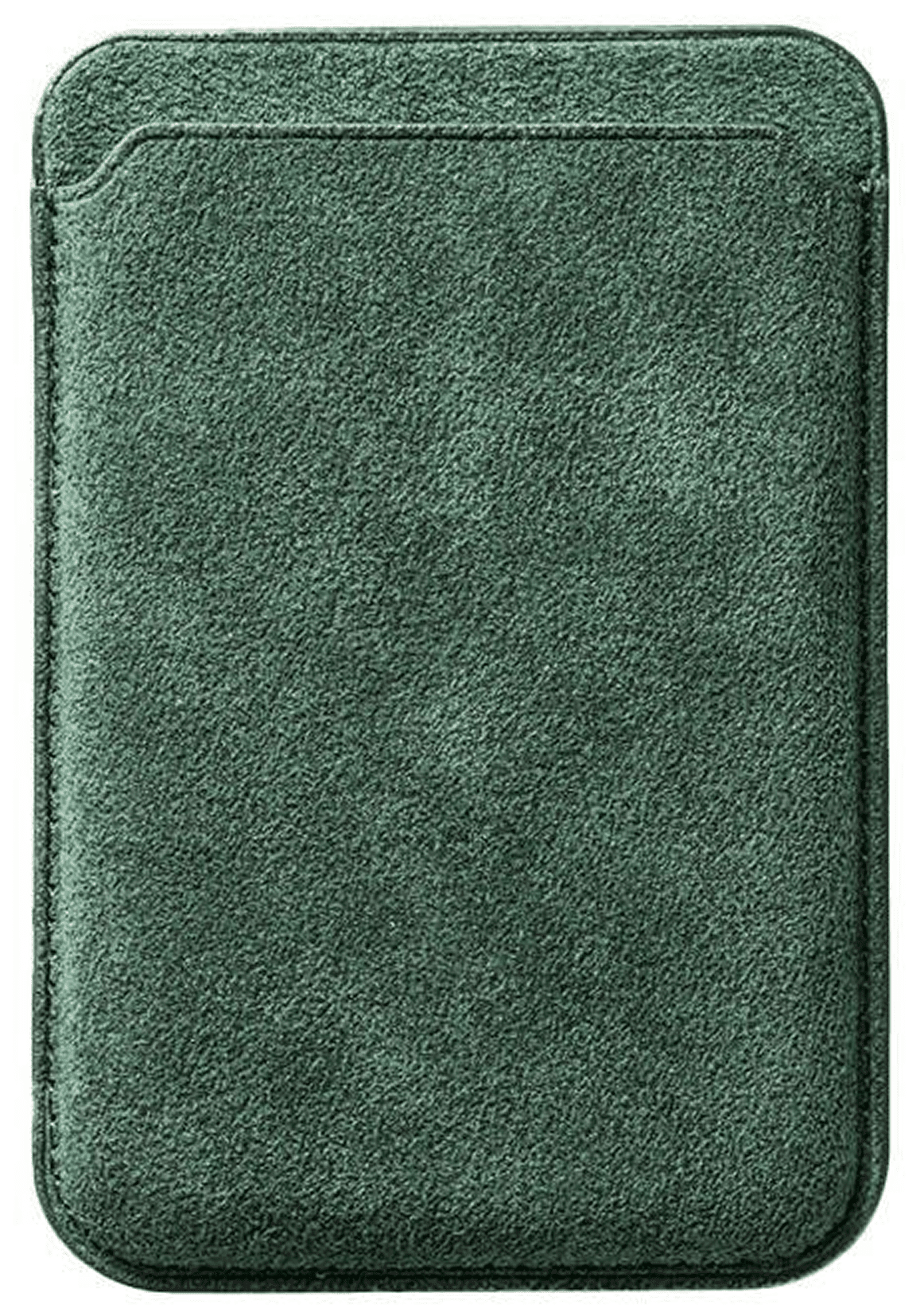 Alcanside Alcantara MagSafe Wallet kaarthouder groen
