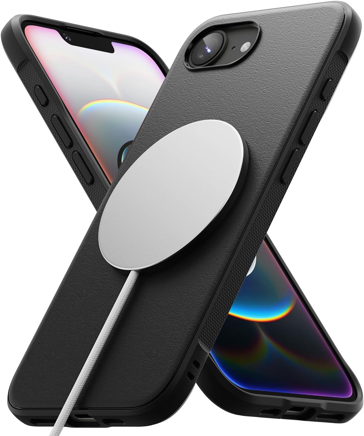 Ringke Onyx MagSafe iPhone 17e / 16e hoesje zwart
