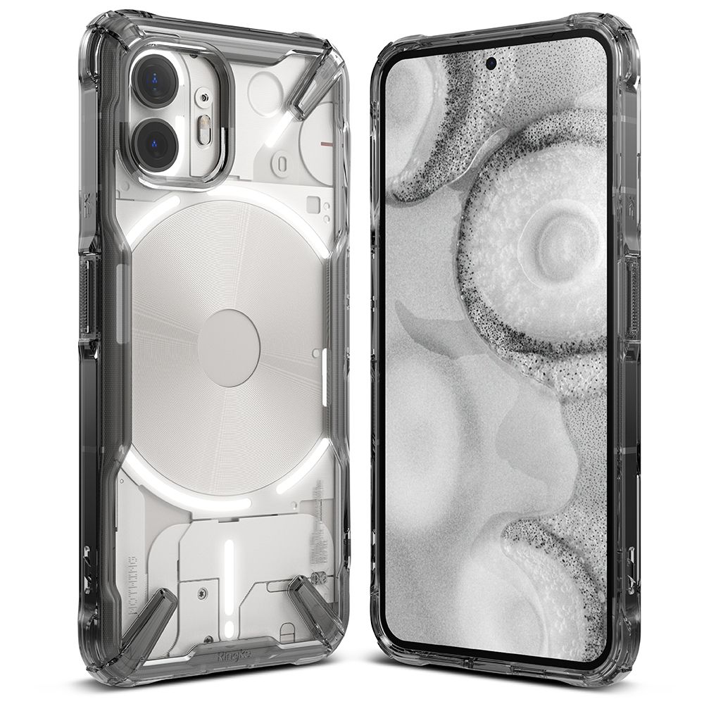 Ringke Fusion X Nothing Phone 2 hoesje smoke 