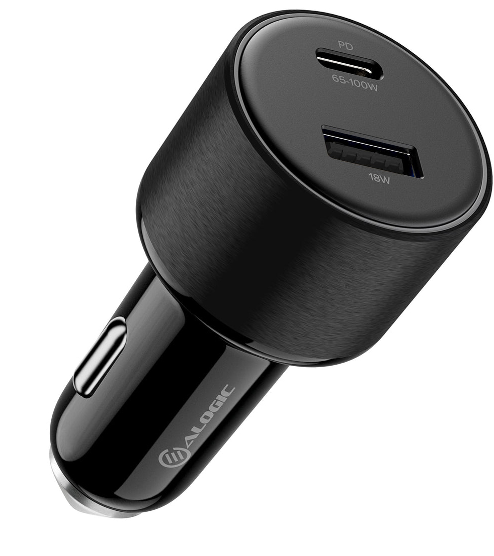 Alogic Rapid Power 2-poort autolader 100 watt