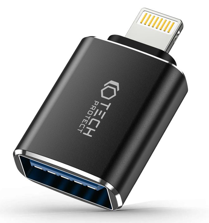 TechProtection Boost Lightning naar USB-A adapter
