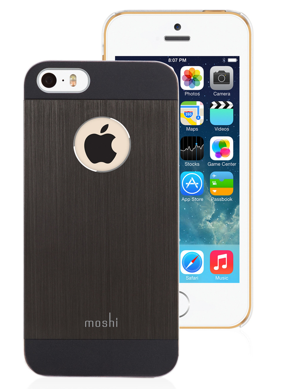 Moshi iGlaze Armour case iPhone SE/5S Black