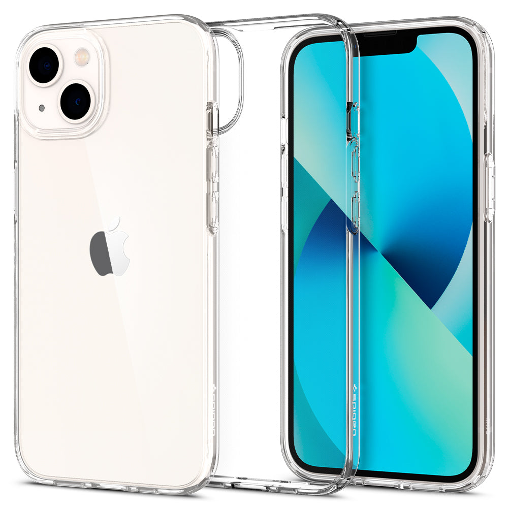 Spigen Liquid Crystal iPhone 14 hoesje transparant