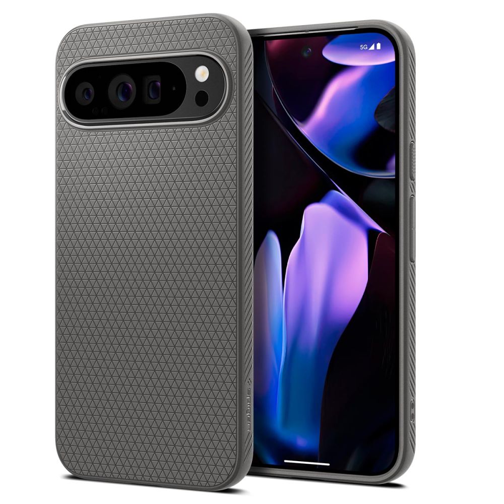 Spigen Liquid Air Pixel 9 Pro XL hoesje grijs