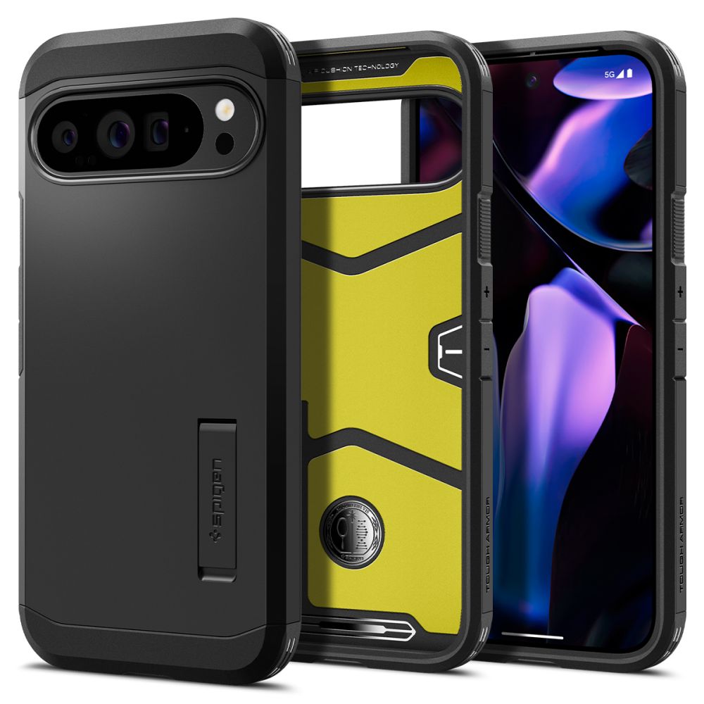 Spigen Tough Armor Pixel 9 Pro XL hoesje zwart