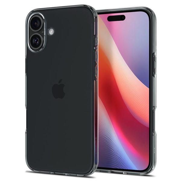 Spigen Crystal Flex iPhone 16 hoesje space 