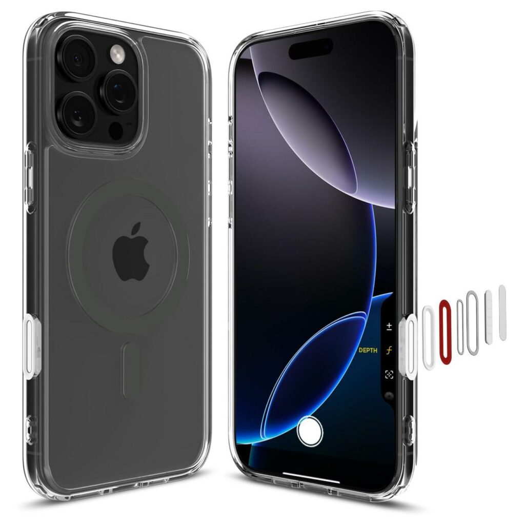 Spigen Ultra Hybrid T MagSafe iPhone 16 Pro hoesje grijs