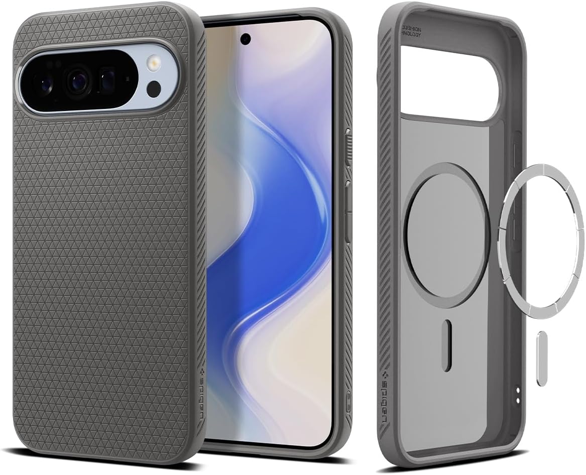 Spigen Liquid Air MagSafe Google Pixel 10 Pro XL hoesje grijs