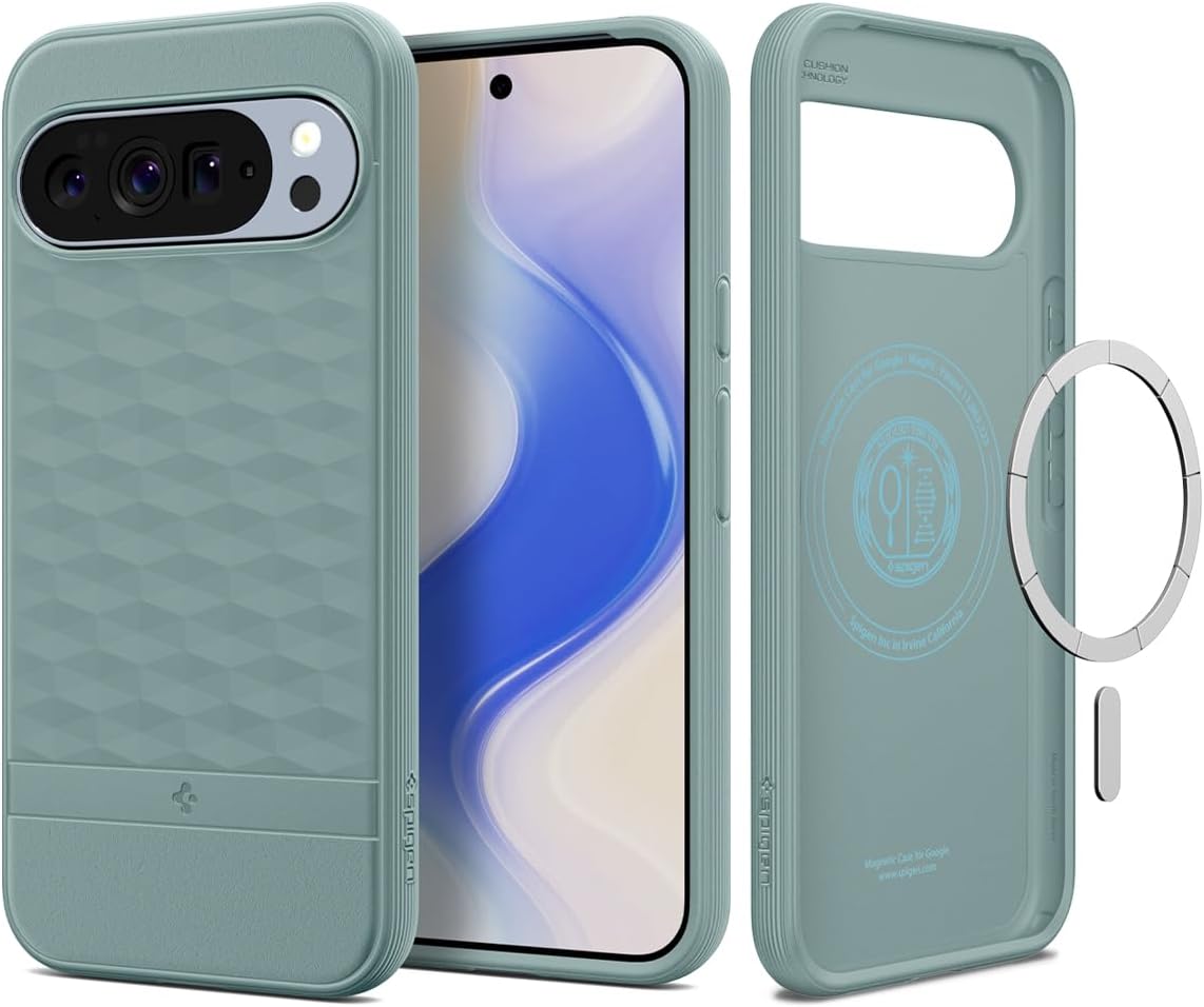 Spigen Parallax Google Pixel 10 Pro XL hoesje groen