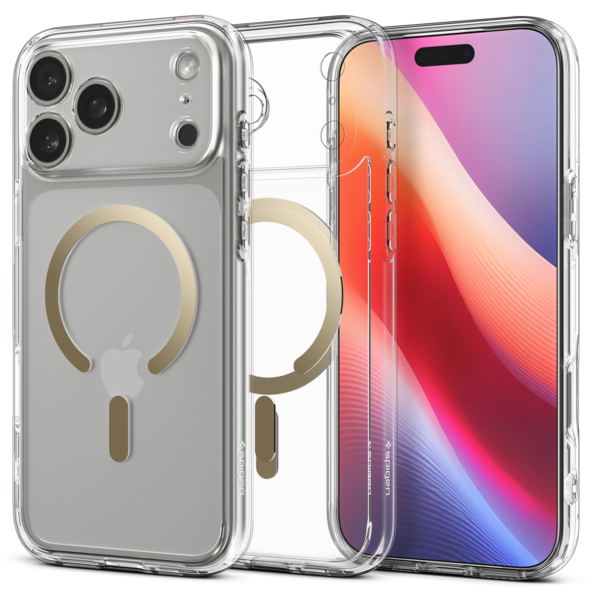 Spigen Ultra Hybrid MagSafe iPhone 17 Pro Max hoesje goud