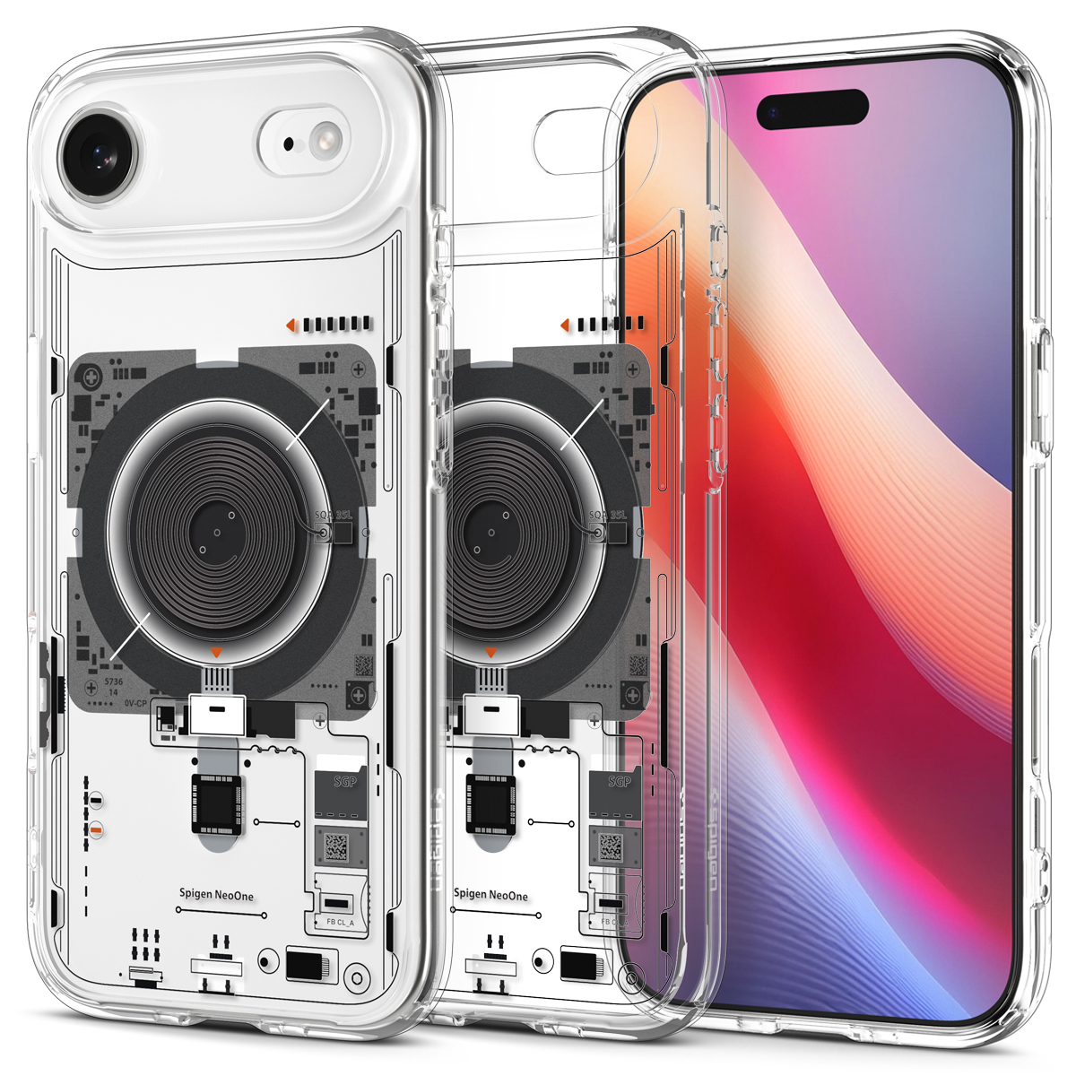 Spigen Ultra Hybrid MagSafe iPhone 17 Air hoesje neo one 