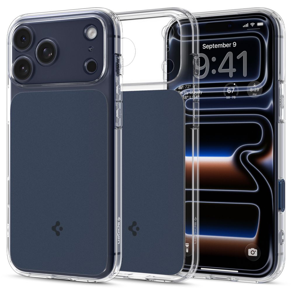 Spigen Ultra Hybrid T MagSafe iPhone 17 Pro Max hoesje blauw