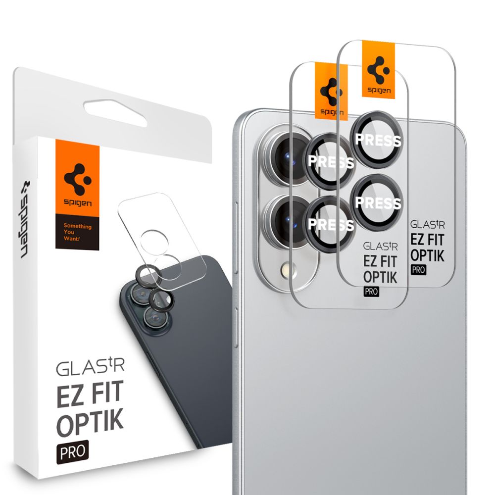 Spigen Optik Pro Glas.tR EZ Fit Galaxy S25 Edge camera protector