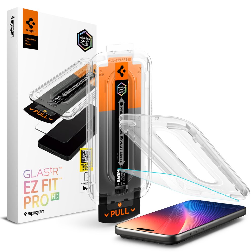 Spigen GlastR EZ Fit Pro HD iPhone 17 Pro screenprotector
