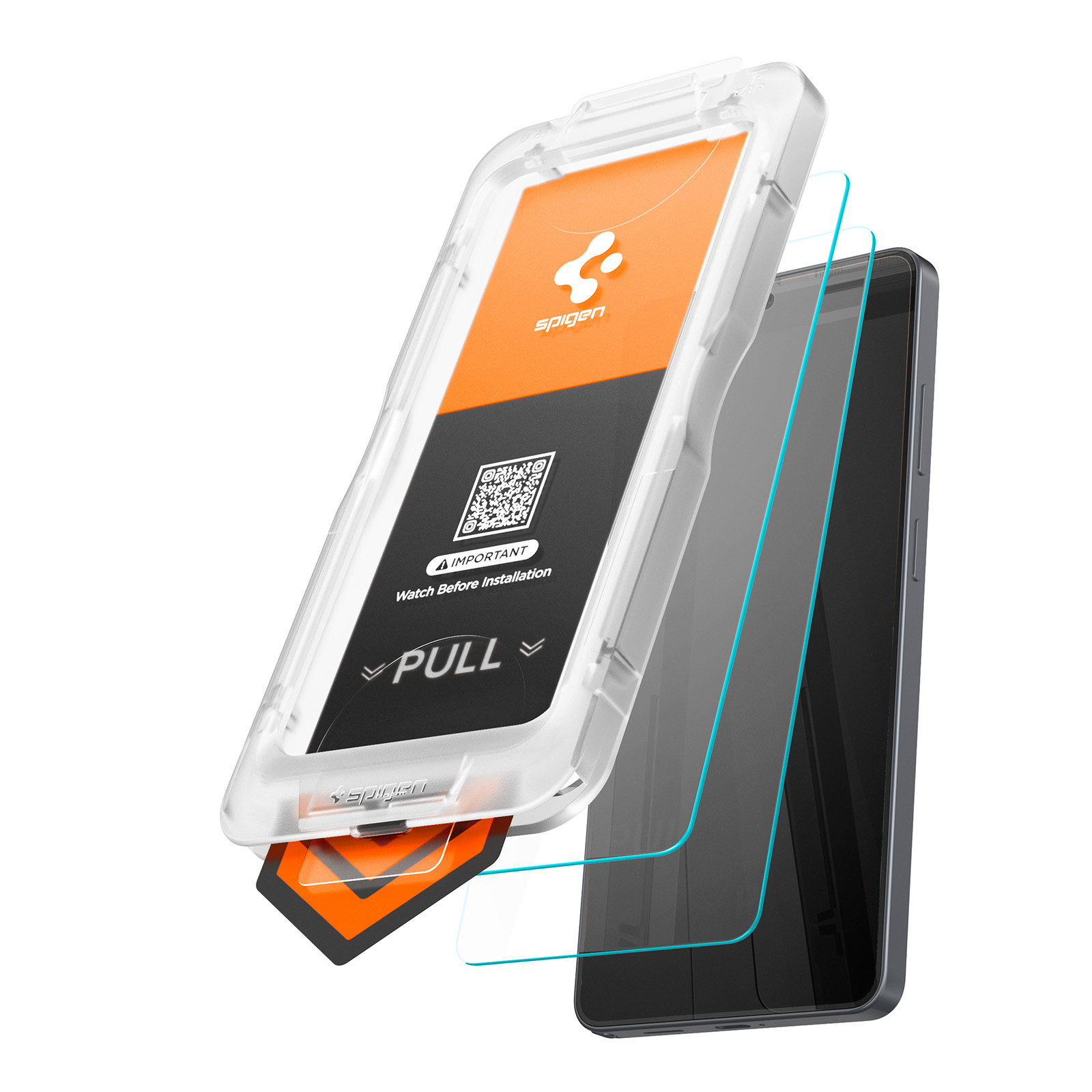 Spigen Glas.tR EZ Fit Pro HD Galaxy S26 Ultra screenprotector 2 pack