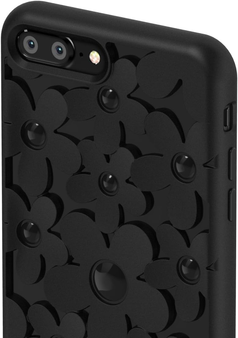 SwitchEasy Fleur iPhone 7 Plus hoesje Zwart