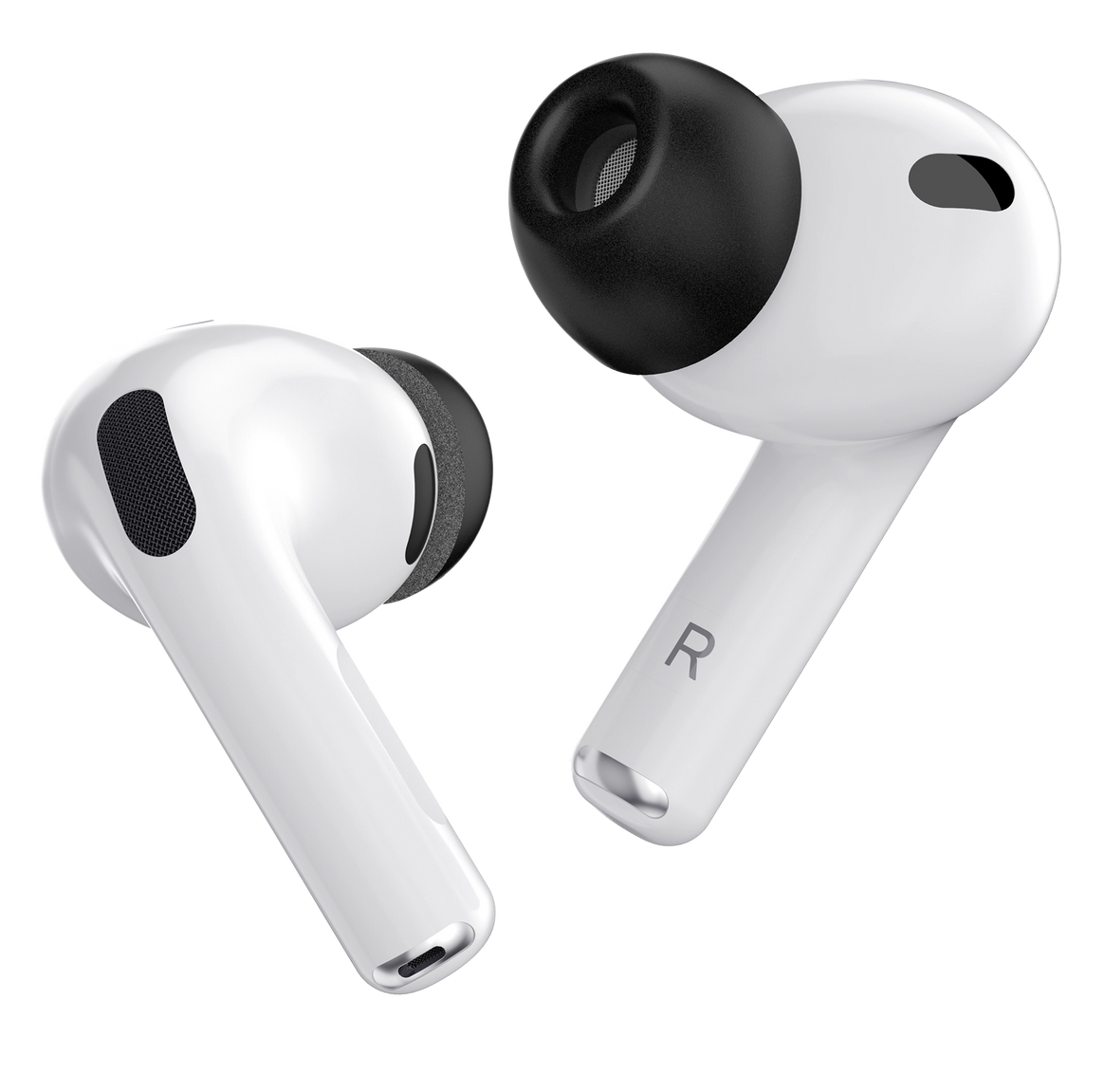 KeyBudz Memory Foam ear tips voor AirPods Pro 3 zwart